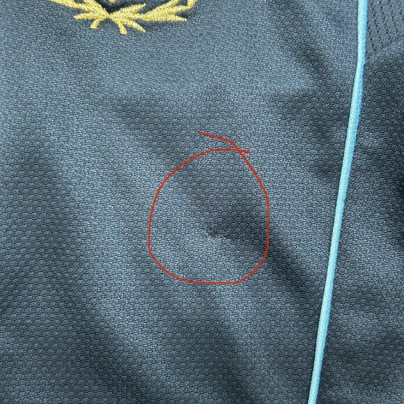 Adidas Argentina 2007/09 Navy Blue Away Soccer Football ClimaCool Jersey Size L? - Picture 11 of 11